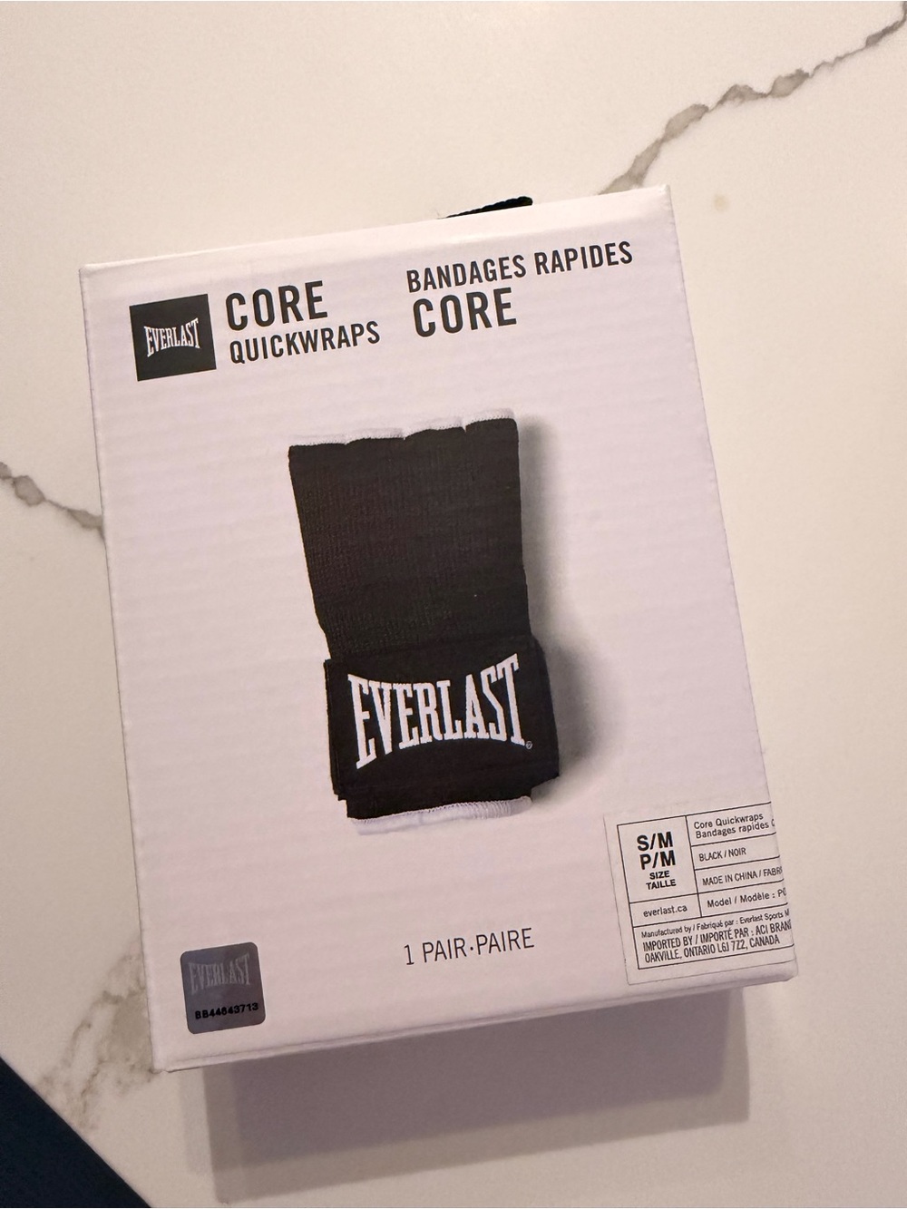 Everlast Core Quickwraps - Black